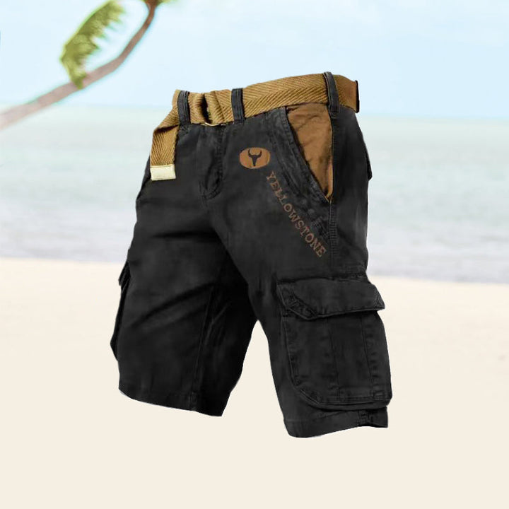 Jay - Men's cargo shorts with multiple pockets