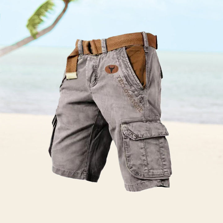 Jay - Men's cargo shorts with multiple pockets