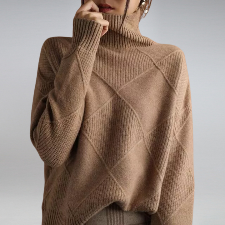 Lia - Soft Cashmere Turtleneck