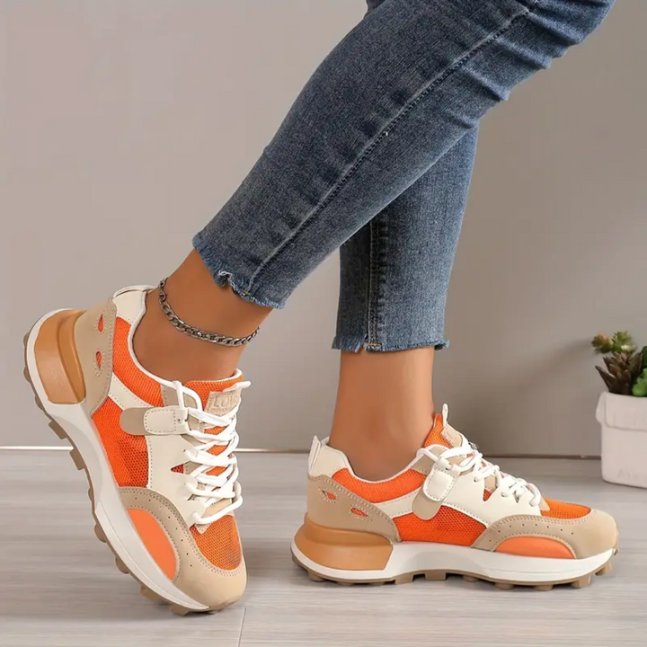 Katja - Casual women's colour block sneakers