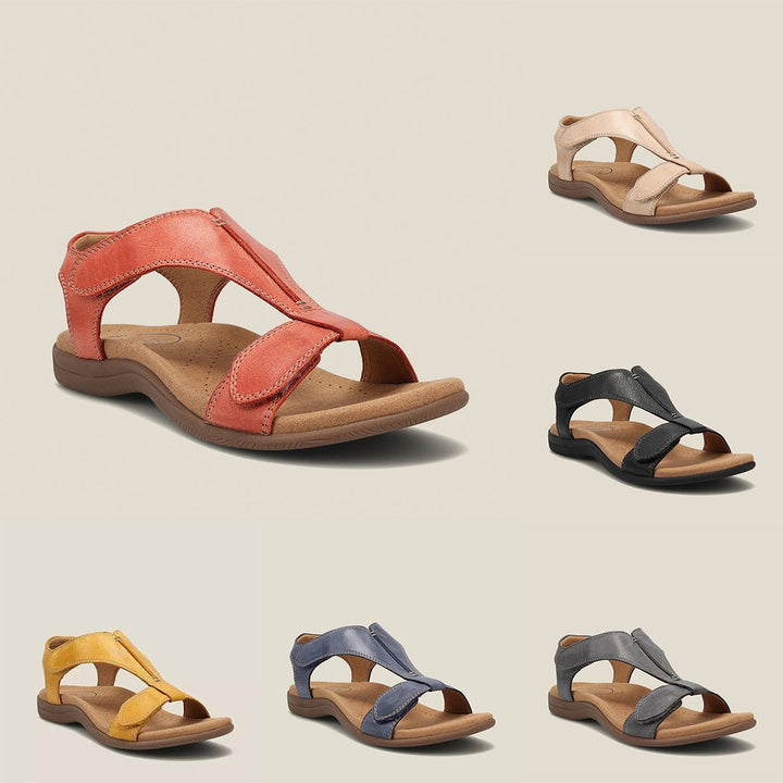 Rinah - Orthopedic Leather Sandals