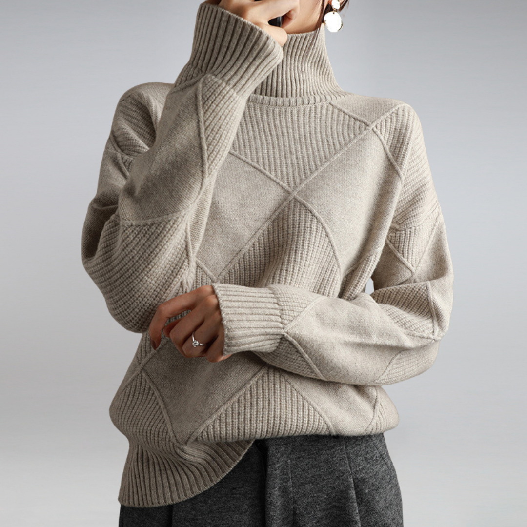 Lia - Soft Cashmere Turtleneck