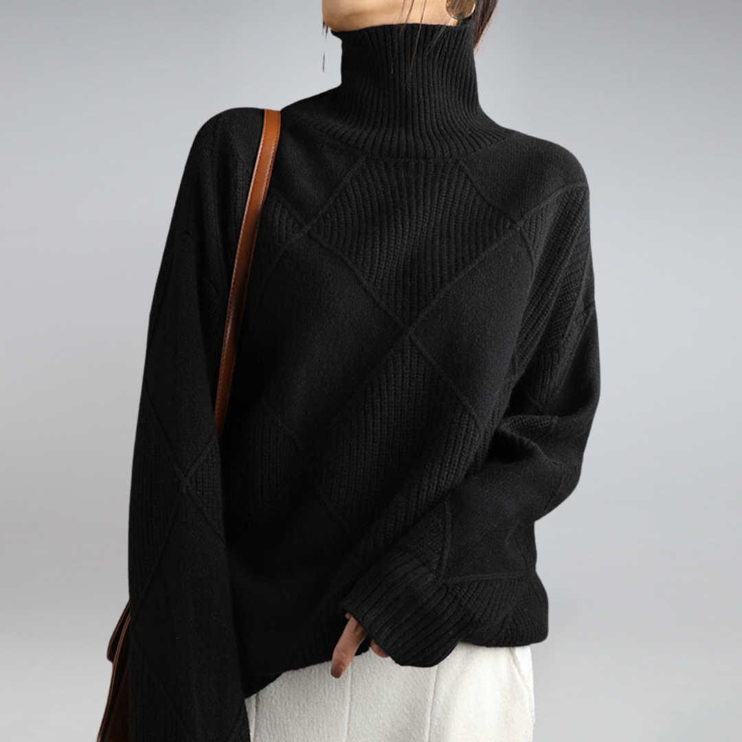 Lia - Soft Cashmere Turtleneck