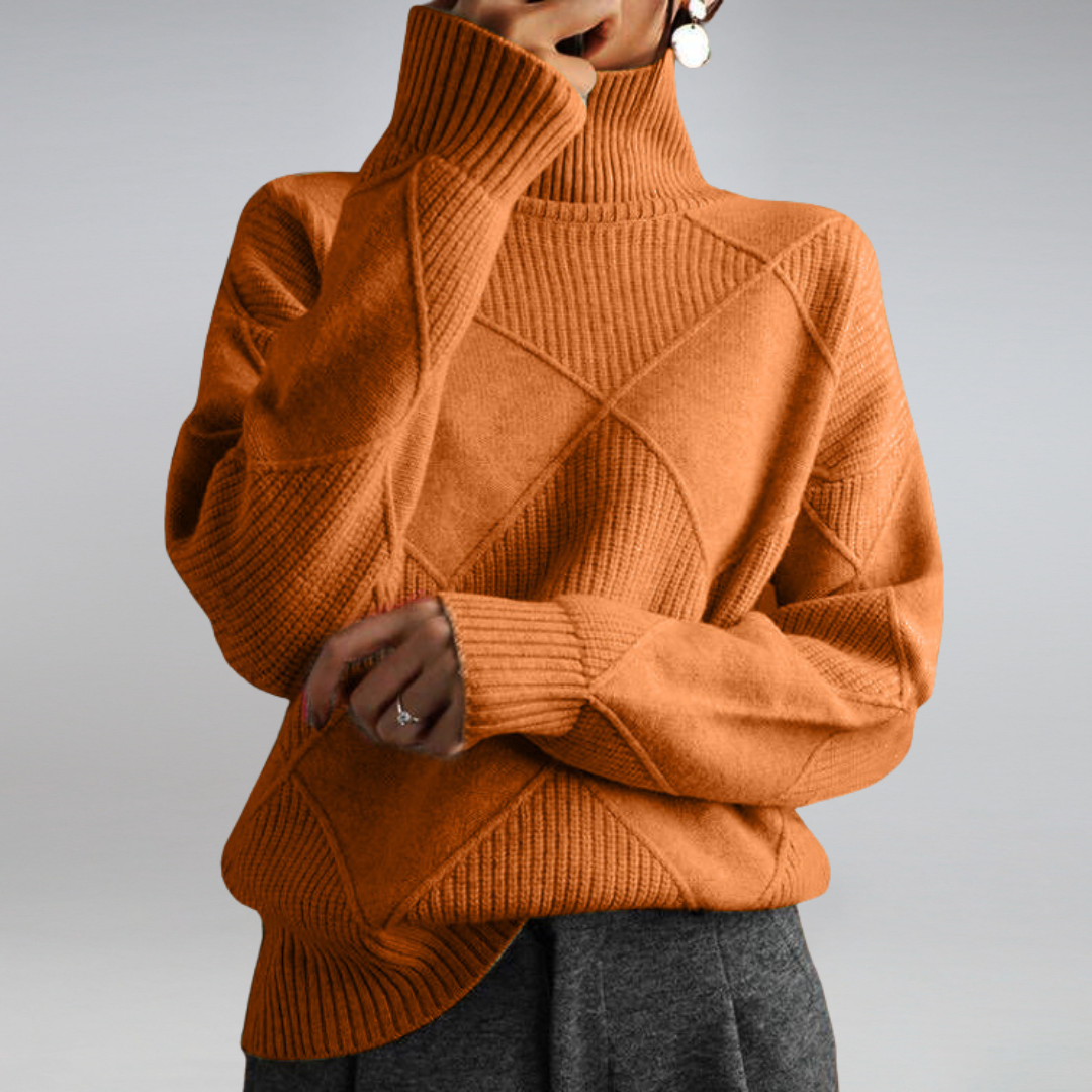 Lia - Soft Cashmere Turtleneck