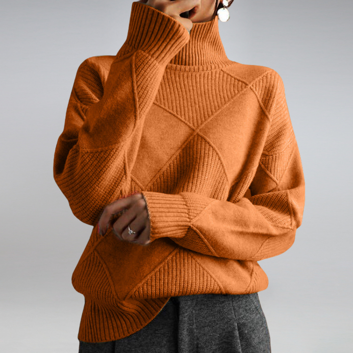 Lia - Soft Cashmere Turtleneck