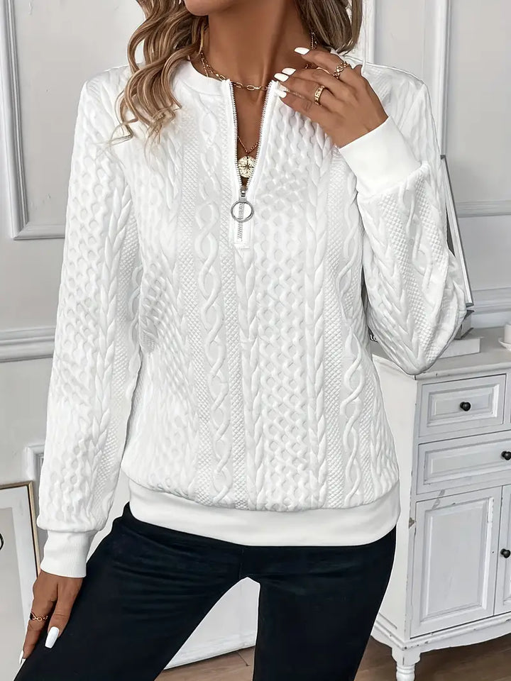 Irma - Elegant Zip Jumper for Comfort and Style