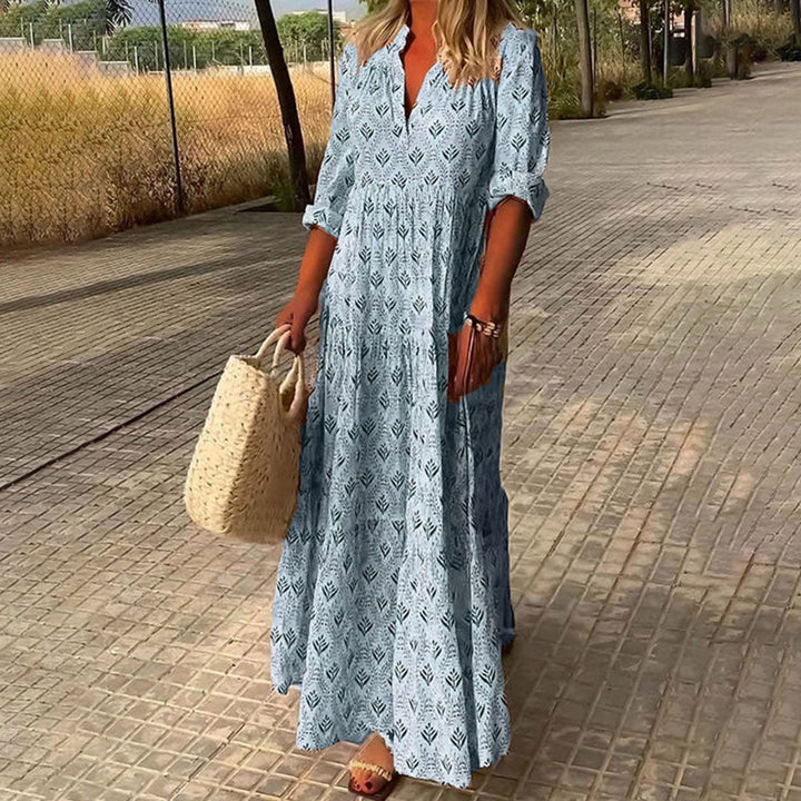 Leila - long midi dress