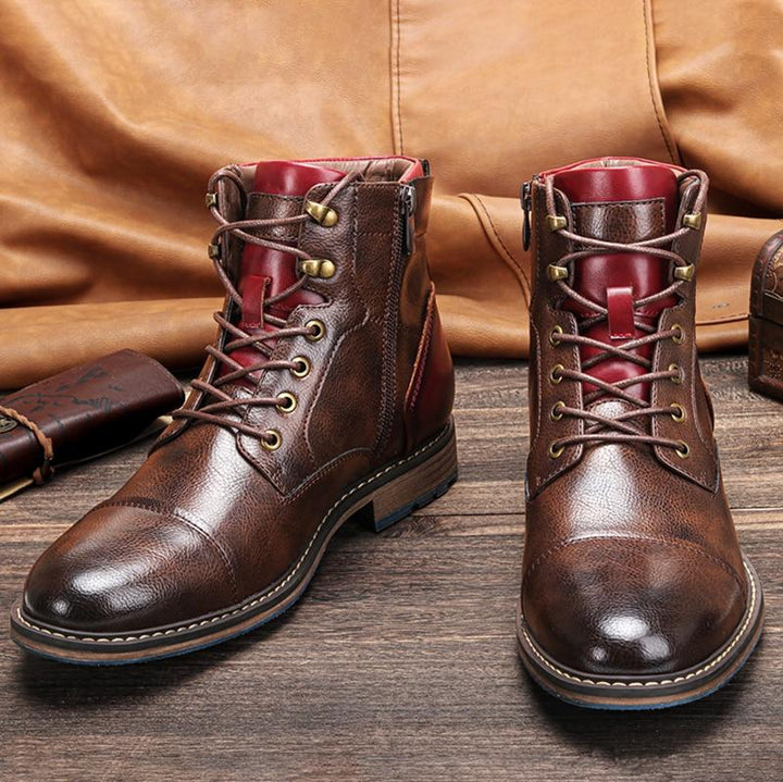 Cris - Handcrafted Premium Leather Oxford Boots