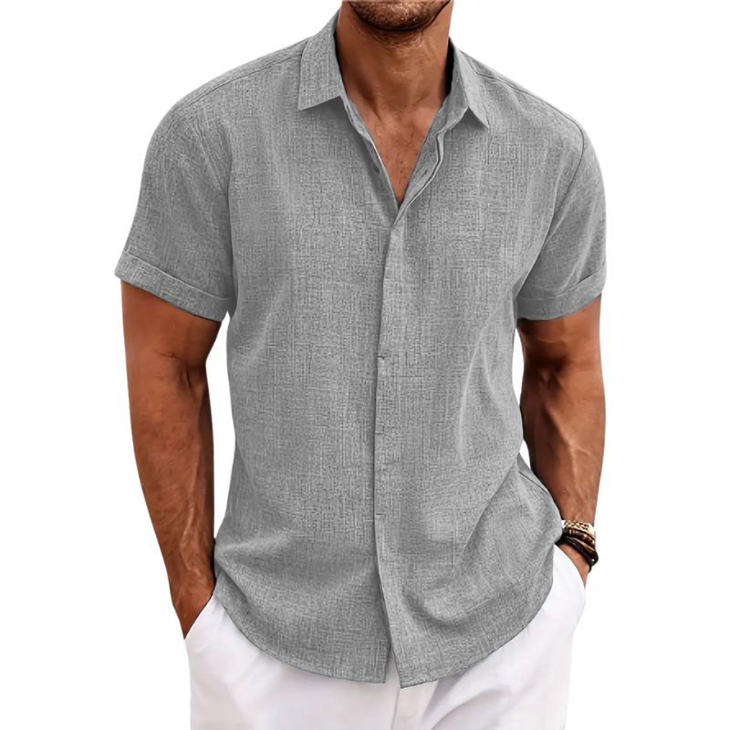 Alexander - Linen Short-Sleeved Shirt