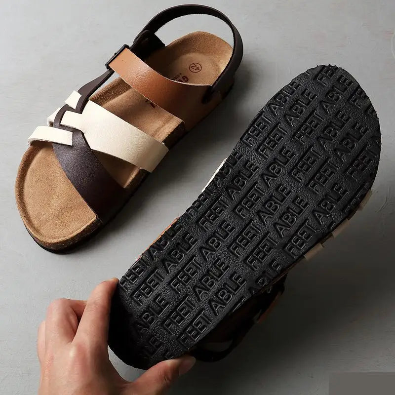 Gabriel - Orthopaedic Leather Sandals