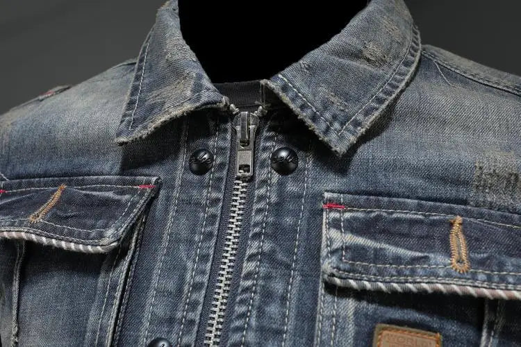 Carl - Retro Denim Jacket