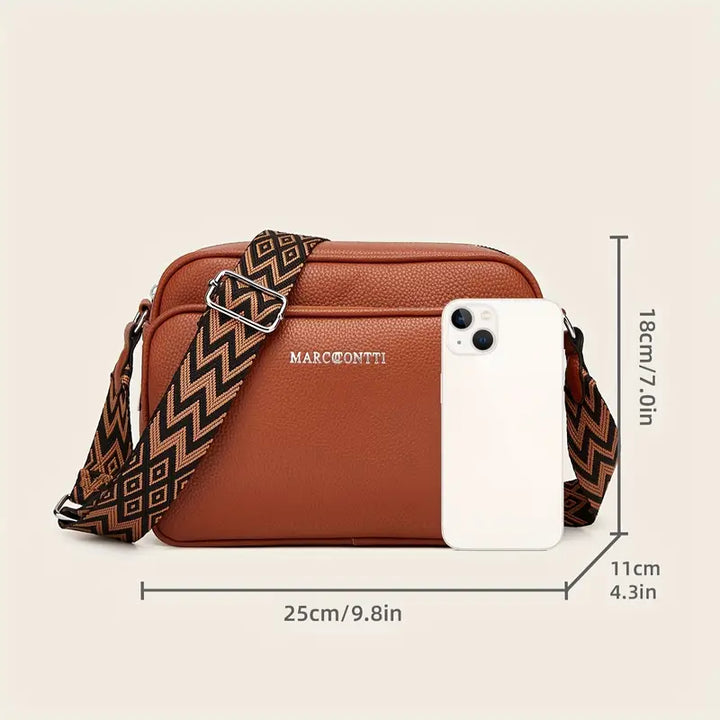 Marcontti - Leather shoulder bag for women