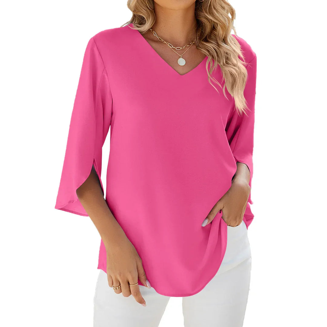 Sophie - V-Neck Blouse