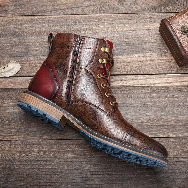 Cris - Handcrafted Premium Leather Oxford Boots