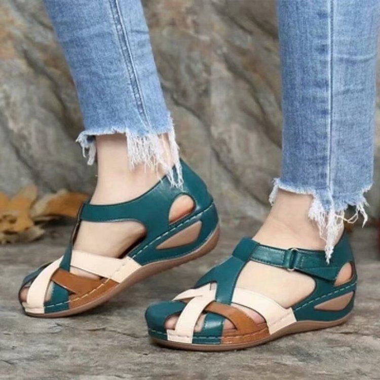 Vila - Women's Casual Wedge Sandals