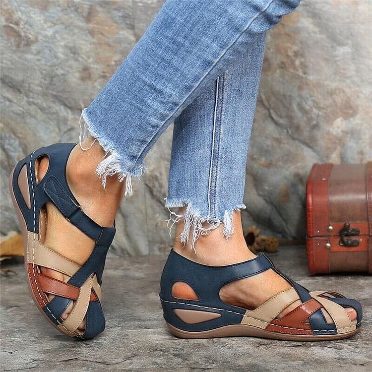 Vila - Women's Casual Wedge Sandals